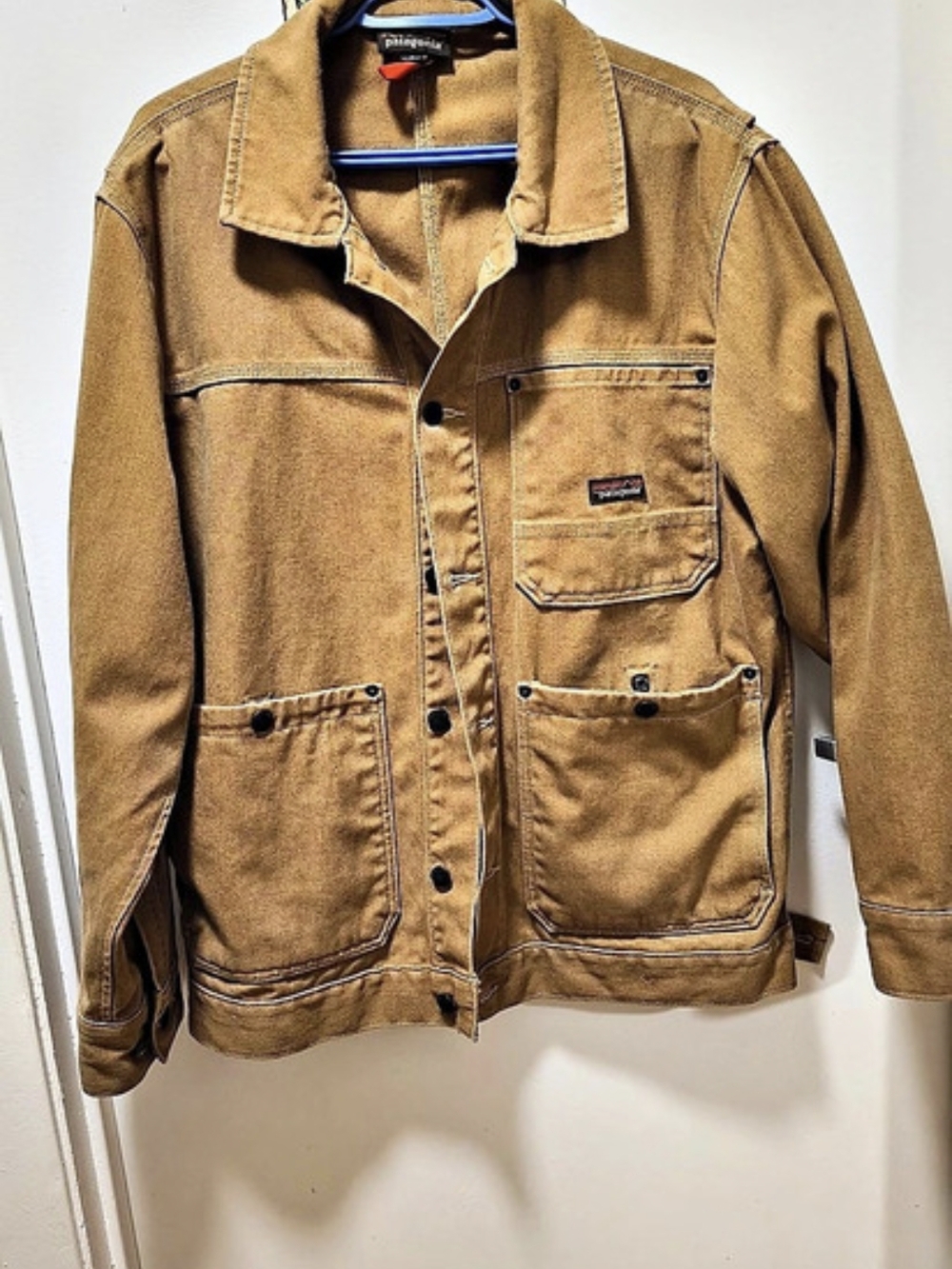 Patagonia Iron Forge Canvas Chore Coat Men's Brown Size Medium